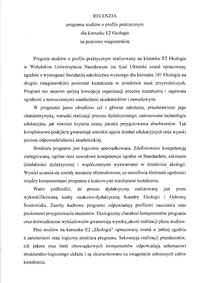 Рецензія Dr Anna NOWIK-ZAJEC