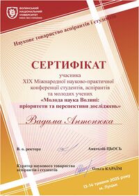 Антонюк Вадим 2025